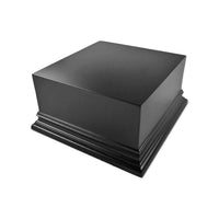 Green Stuff Wold Square Top Display Plinth 10x10cm - Black 2707