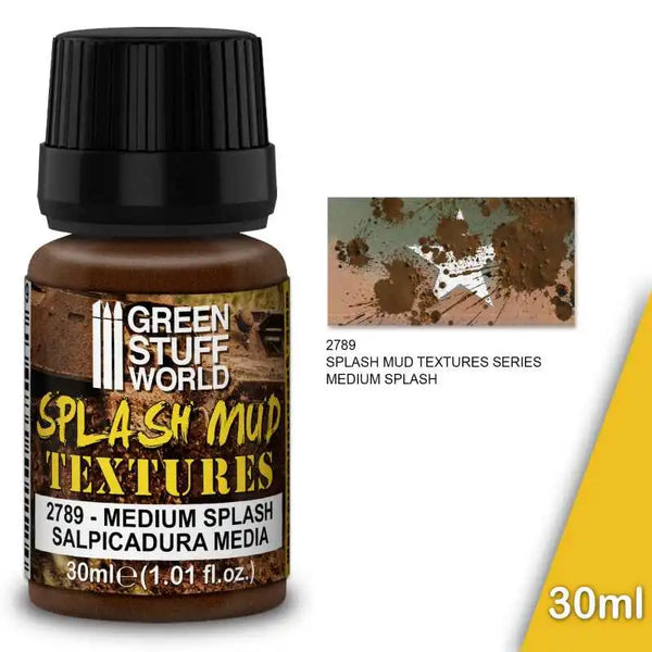 Splash Mud Textures - MEDIUM BROWN 30ml 2789
