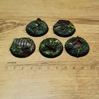 Nurgle Bases 32 mm Ronde Bases 5 stuks