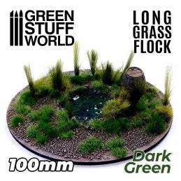 Lang Gras 100 mm Dark Green 3347