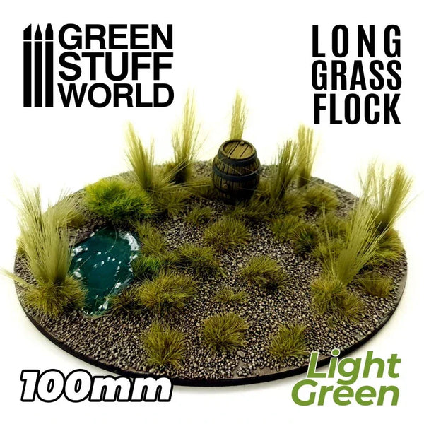 Lang Gras 100 mm Licht Groen 3348