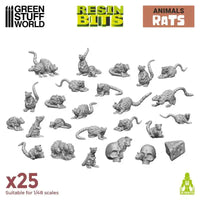 3D printed set - Small Rats 3508