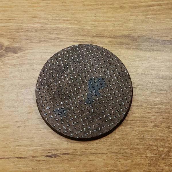 Traanplaat 65mm 40K Base Dreadnought