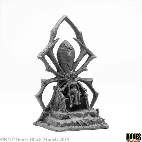 Dark Elf Queen on Throne 44090