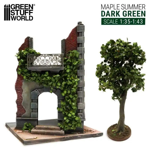 Ivy Foliage - Dark Green Maple - Large 4638