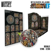 Knight Stained Glass - Small 5132