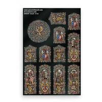 Knight Stained Glass - Small 5132