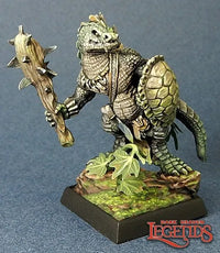 Reaper Miniaturen Lizardman with Club and Shield 77426