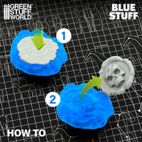 Blue Stuff Mold 8 Bars 9016