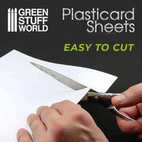 ABS Plasticard A4 - Variety 7 sheets pack 9110