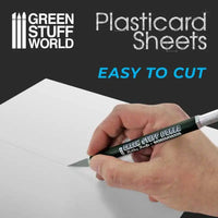 ABS Plasticard A4 - Variety 7 sheets pack 9110