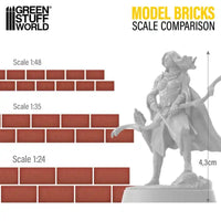Miniature Bricks - Grey x4000 1:48 9211