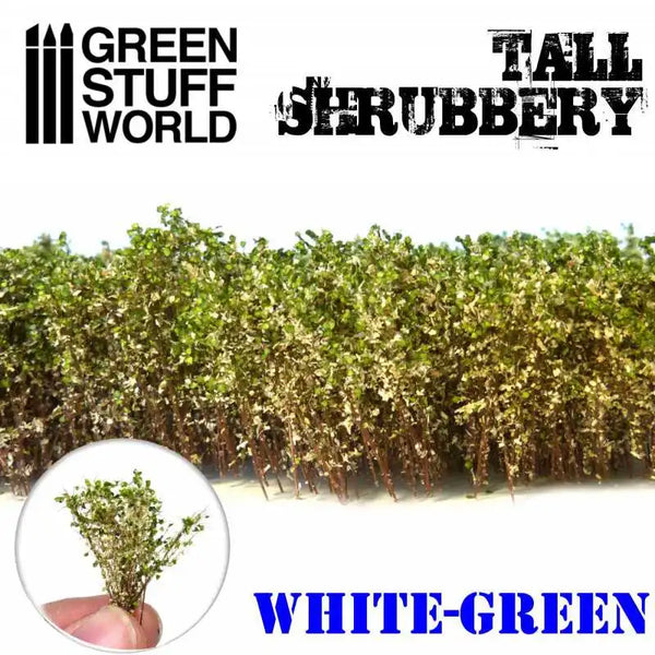 Struiken / Tall Shrubbery - White Green 9927