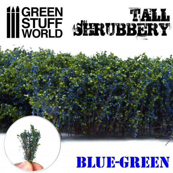 Struiken / Tall Shrubbery - Blue/Green 9928