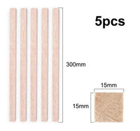 Balsa Hout 15x15 mm 30cm 5 stuks