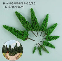 Bomen set 10x Lang MIX lengte