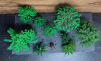 Bomen set in de Mix 10 stuks