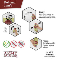 Base Primer - Matt White (400ml) CP3002 The Army Painter