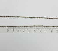Schakel Ketting Antique Bronze 2.0 mm 5 mtr