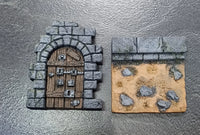 Ruine met deur (extra sloten)