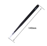 Pincet met punt (kleine ronding) 13,5 cm ESD-11