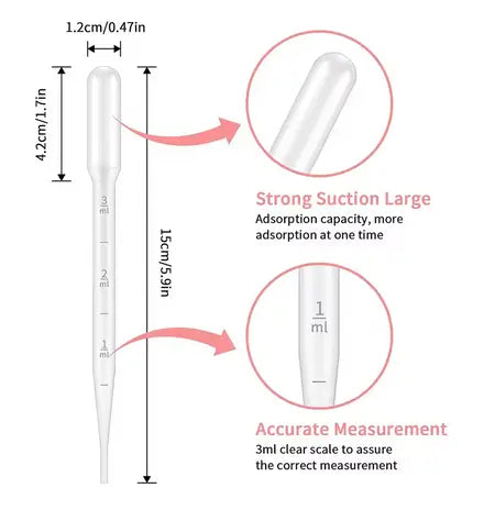 Pipet 50 stuks 3ml