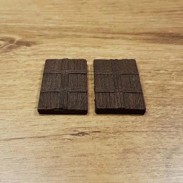 Houten Deuren 2 stuks