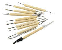 Sculpting Tools 11 delig (hout)