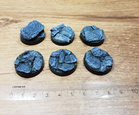 Slate 25mm Round Bases 6 stuks Star Wars