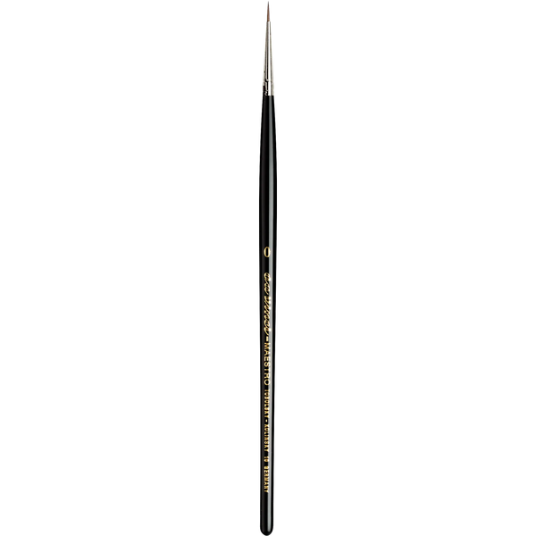 da Vinci Maestro Puntpenseel Nr 0 voor Aquarelverf met korte steel Serie 10