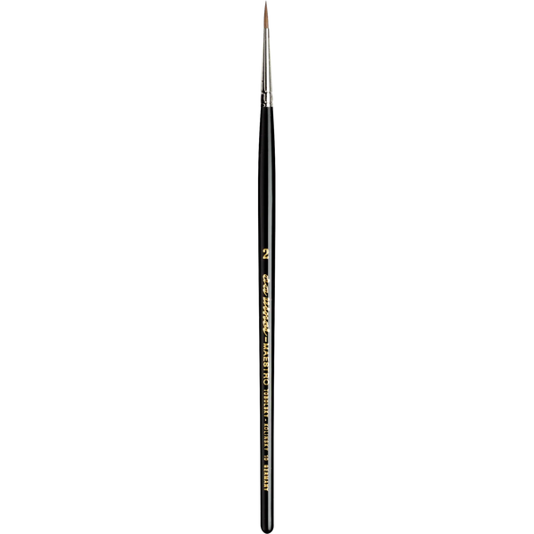 da Vinci Maestro Puntpenseel Nr 2 voor Aquarelverf met korte steel Serie 10