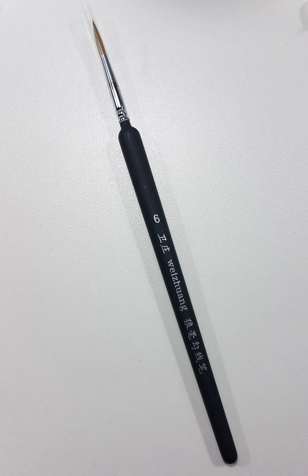 Maries / Weizhuang Penseel Nylon Puntmaat 6