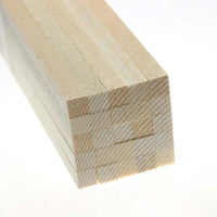 Balsa Hout 10x10 mm 30cm 5 stuks
