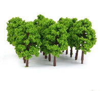 Bomen set 20 stuks Licht Groen
