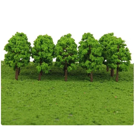 Bomen set 20 stuks Licht Groen