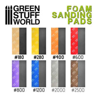 Foam Sanding Pads - FINE GRIT ASSORTMENT x20 10976