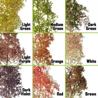 Bladeren Mini / Micro Leaves Orange Mix 10609