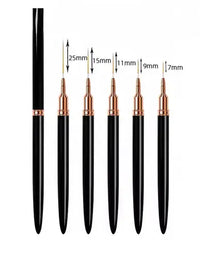 Pinstriping Penselen set 5 stuks