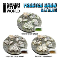 Shrubs TUFTS - 6mm self-adhesive - FROSTED SNOW - BEIGE 11789