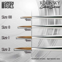 SILVER SERIES 2355 Kolinsky Brush -  Size 2