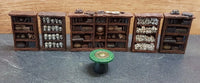 Boekenkasten set 5 delig inclusief Wizards Table