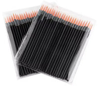 50x Disposable Synthetic Brushes