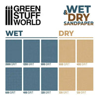 SandPaper 180x90mm - DRY 800 grit 10699